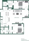 Magnolia Floorplan Magnolia Floorplan at 2100 Acklen Flats, Nashville, Tennessee